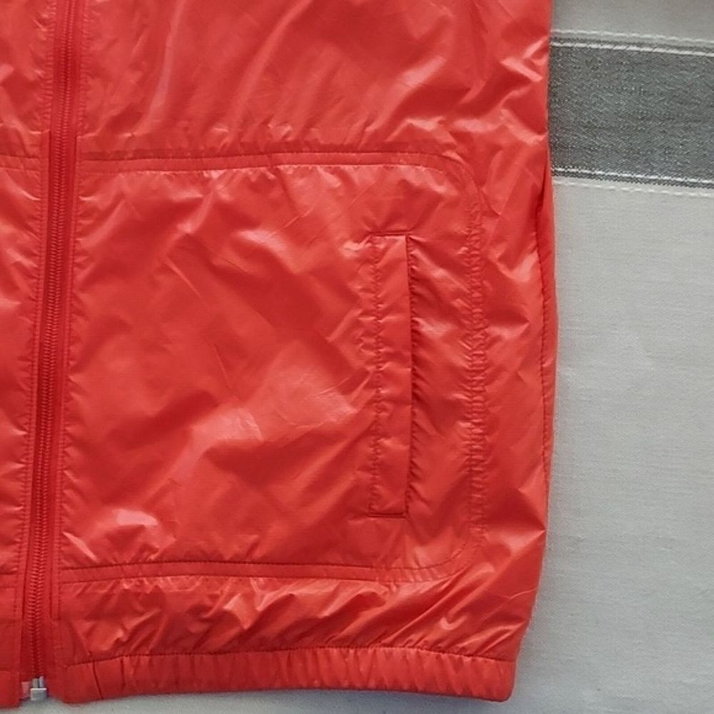 Hanna Andersson Unisex Youth Burnt Orange Windbreaker Hooded Jacket Size 160 12 - Picture 8 of 14